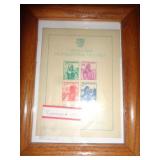 1937 YUGOSLAVIA STAMPS IN FRAME 1937 YUGOSLAVIA STAMPS IN FRAME