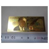 NOVELTY PLASTIC TRUMP NOTE NOVELTY PLASTIC TRUMP NOTE