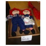 18' RAGGEDY ANN & ANDY 18' RAGGEDY ANN & ANDY