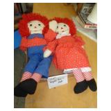 24' RAGGEDY ANN & ANDY 24' RAGGEDY ANN & ANDY