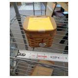 2002 LONGABERGER BASKET 2002 LONGABERGER BASKET