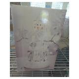 ACRYLIC SNOWMAN LIGHT ACRYLIC SNOWMAN LIGHT