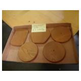 4 - LONGABERGER LIDS 4 - LONGABERGER LIDS