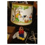 1981 VINTAGE MICKEY MOUSE LAMP 1981 VINTAGE MICKEY MOUSE LAMP