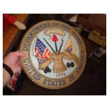 DEPT OF ARMY WALL DECOR DEPT OF ARMY WALL DECOR