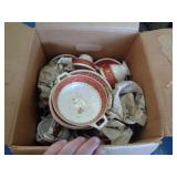 BOX FULL OF CRAFTSMAN DINNERWARE / UT BOX FULL OF CRAFTSMAN DINNERWARE / UT