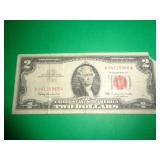 1963 RED SEAL $2 NOTE 1963 RED SEAL $2 NOTE