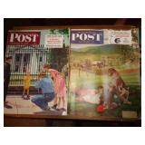 1948 & 55 SATURDAY EVENING POST MAGS