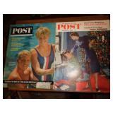 1964 & 60 SATURDAY EVENING POST MAGS