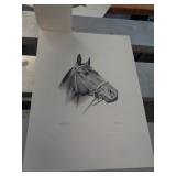 12 X 16 KY DERBY WINNER ART - LUCKY DEBONAIR