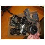 2 - VINTAGE MINOLTA CAMERAS / LENS / ETC