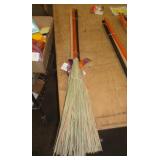 3 - FALL DECOR MINI BROOMS