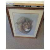 LION PRINT / HAROLD RIGSBY