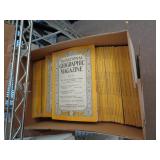 BOX OF NAT'L GEOGRAPHIC MAGS