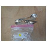 3 - STERLING & 1 COIN SILVER 53.5G / 1.72 TROY OZ