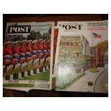 1963 & 58 SATURDAY EVENING POST MAGS