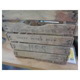 OLD WOOD FRUIT CRATE