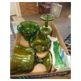 GREEN GLASSWARE