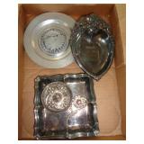 SILVERPLATE & PEWTER ITEMS