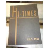 1941 LUDLOW KY H.S. YEAR BOOK