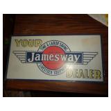 METAL SIGN 8'X16' JAMESWAY DEALER