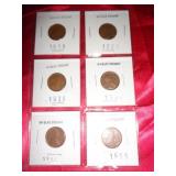 6 - WHEAT PENNIES