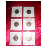 6 - BU JEFFERSON NICKELS