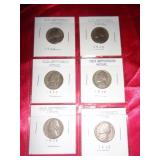 6 - OLD JEFFERSON NICKELS