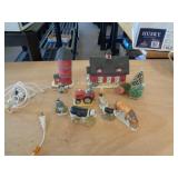 XMAS FARM SCENE