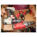 DRILLS / NO BATTERIES OR CHARGERS