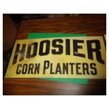 METAL SIGN 7' X 16' HOOSIER CORN PLANTERS