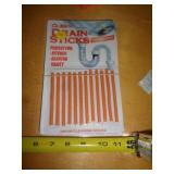 3 PACKS DRAIN STICKS