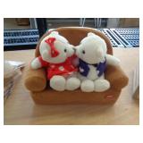 BEARS ON LOVE SEAT