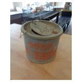 METAL MINNOW BUCKET / STUMPY