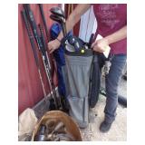 GOLF CLUBS & BAG / ST
