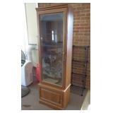 GUN CABINET W KEY / APPROX 6'T X 2' W / LW