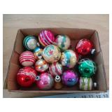 SHINY BRITE & 1 WEST GERMAN ORNAMENT