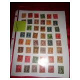 U.S. WASHINGTON STAMPS