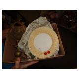BRASS GONG & CHINA PLATES