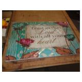 16' X 24' WOOD WALL DECOR -   LORD