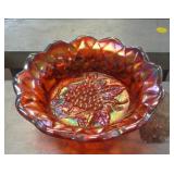 FENTON AMBERINA CARNIVAL 5' ACROSS