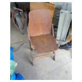 FOLDING WOOD CHAIR / CP