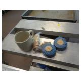 SHAVING MUG / BRUSH & SOAPS