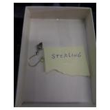 ONE STERLING EARRING