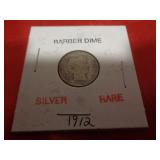 1912 BARBER DIME