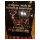 12'X17' METAL SIGN - DEER