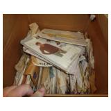 BOX OF SEWING PATTERNS