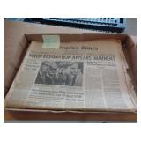 1974 NIXON RESIGNS NEWSPAPER 1974 NIXON RESIGNS NEWSPAPER