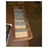 DIVIDED WOOD BOX DIVIDED WOOD BOX