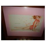 1970'S VARGAS PRINT 12' X 15' 1970'S VARGAS PRINT 12' X 15'